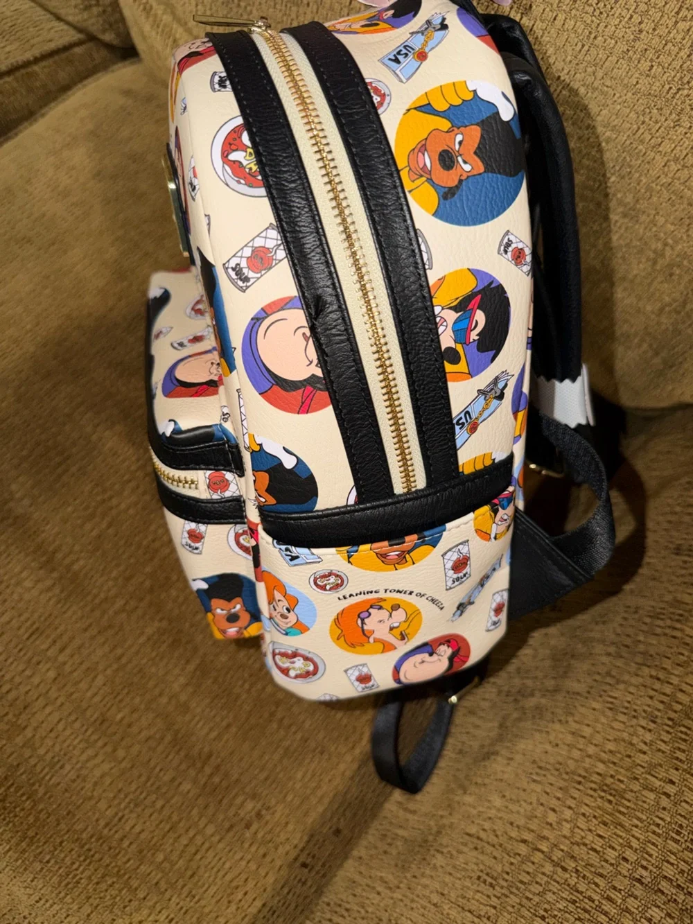 Disney Parks x Loungefly goofy movie backpack